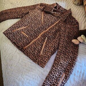 Animal print jacket